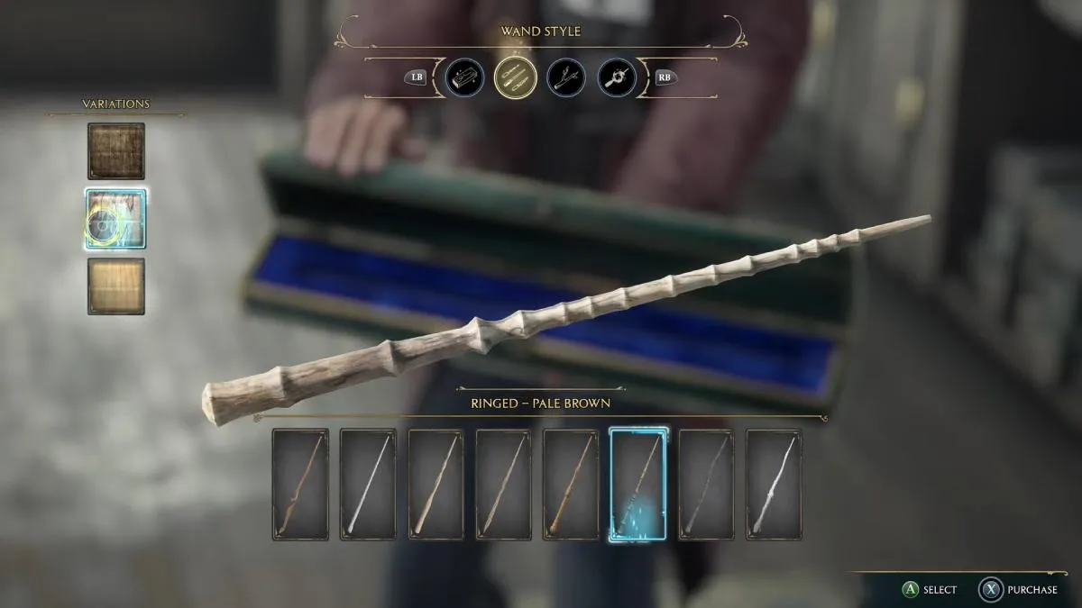 the Ringed Wand in Hogwarts Legacy