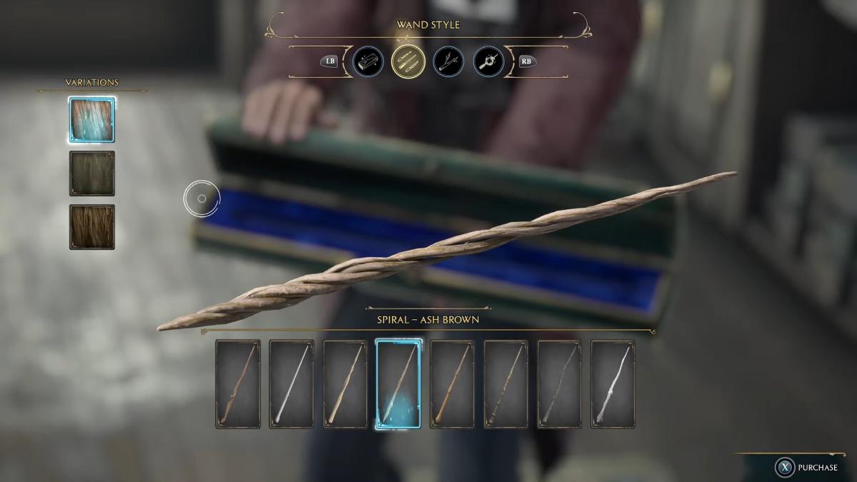 the Spiral Wand in Hogwarts Legacy