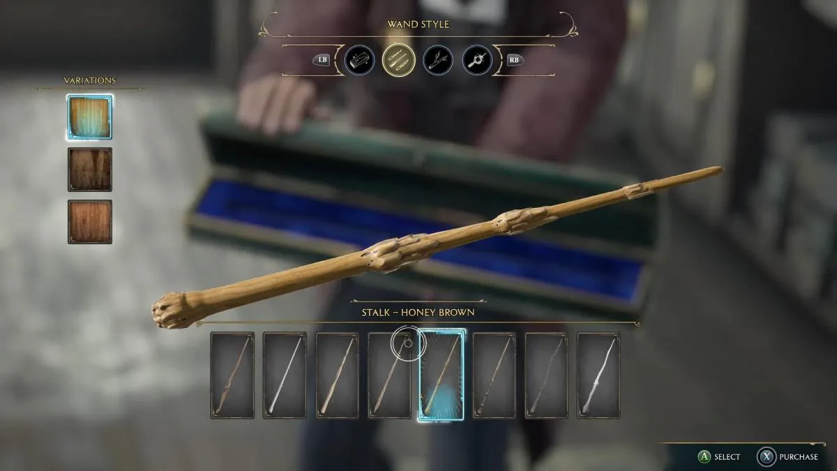 the Stalk Wand in Hogwarts Legacy