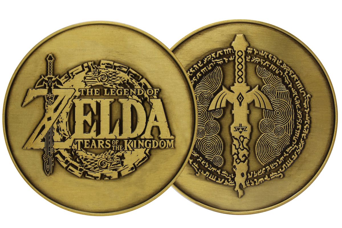 Zelda Tears of the Kingdom GAME UK Coin Pre-Order Bonus