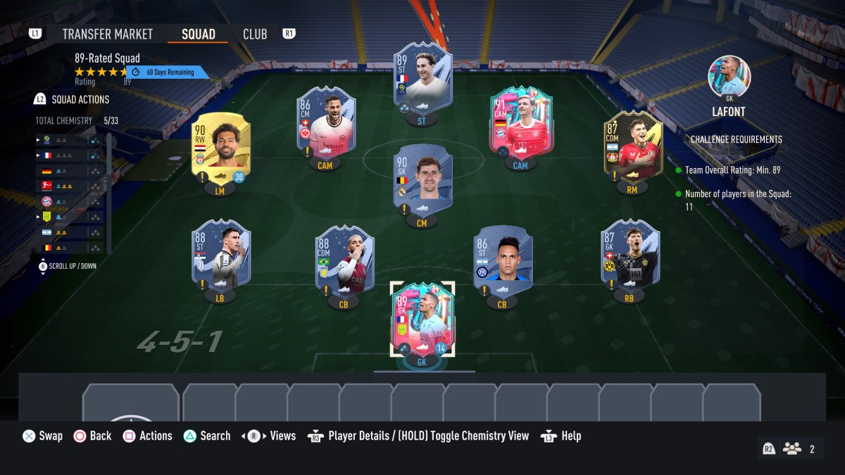89 Rated Squad 
