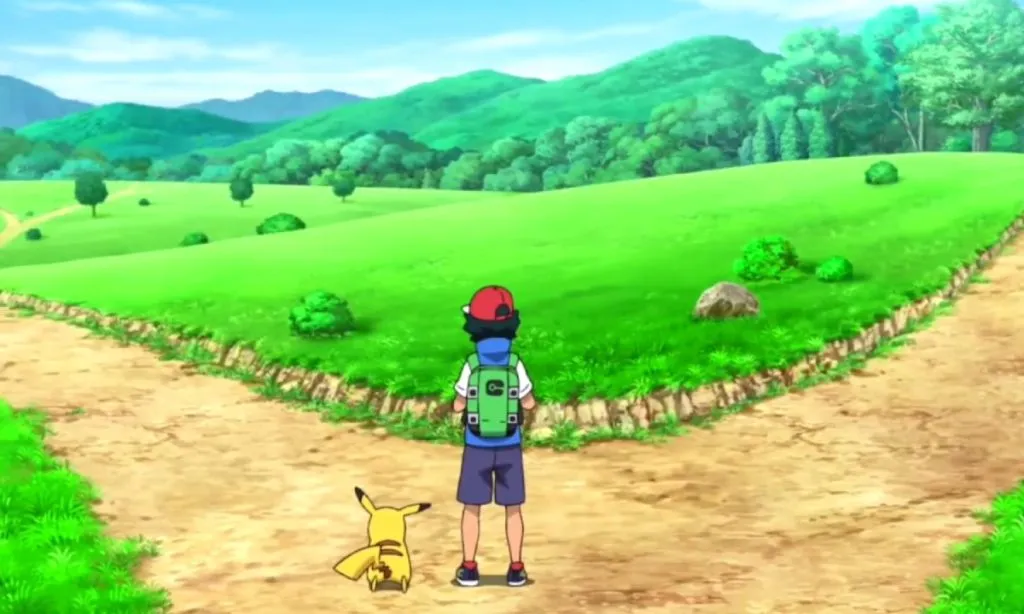 Ash and Pikachu Path