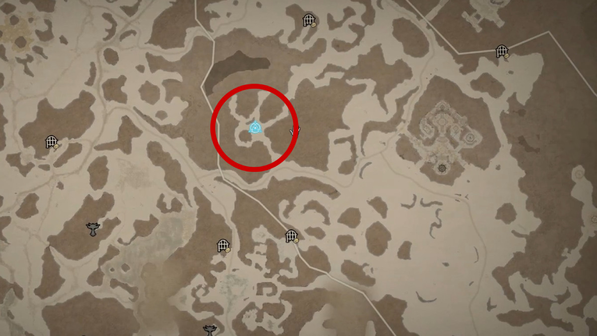 Bear Tribe Refuge Waypoint in Diablo 4