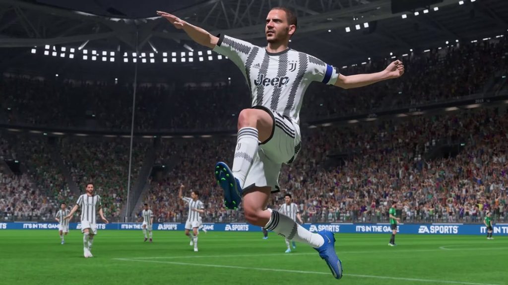 Bonucci in FIFA 23, a trophy titian who has won many honors