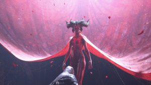 Lilith after being reborn in Diablo 4