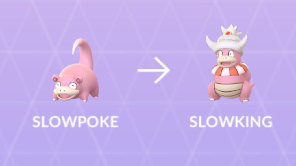 Evolve Slowpoke to Slowking Pokemon GO
