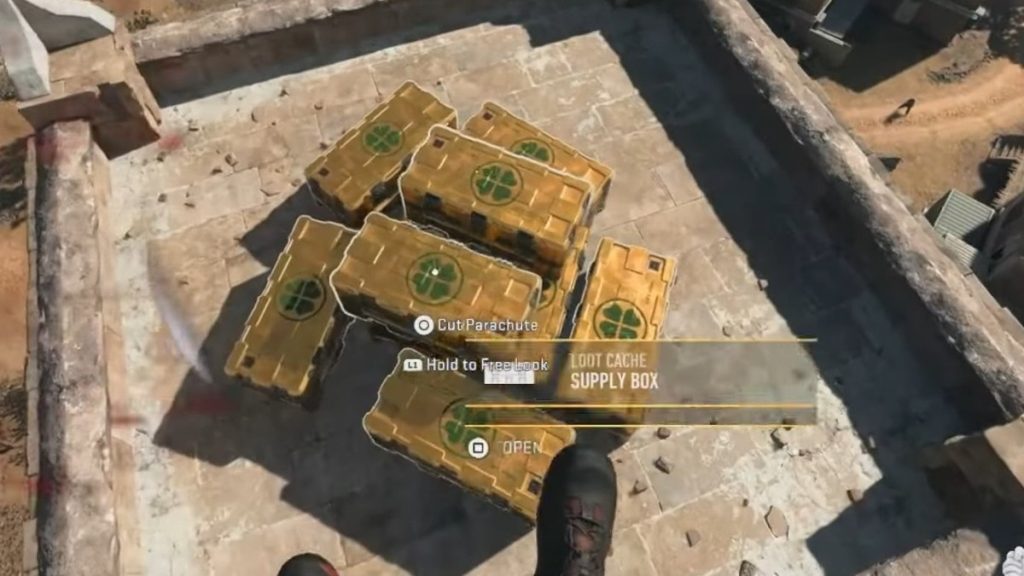 Golden St Patrick's Day Supply Boxes Warzone 2