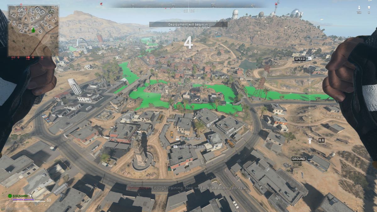 Green Water in Warzone 2