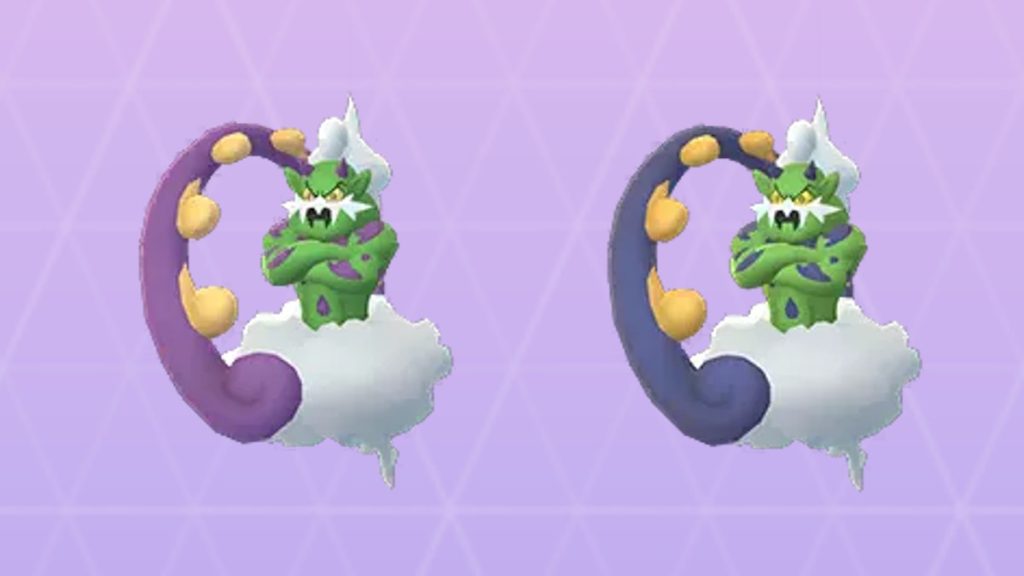 Normal and Shiny Incarnate Forme Tornadus