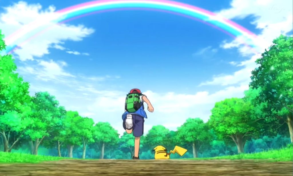 Rainbow in Pokemon Finale