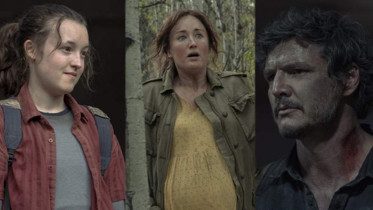 The cast of The Last of Us Episode 9 including Pedro Pascal, Bella Ramsay and Ashley Johnson