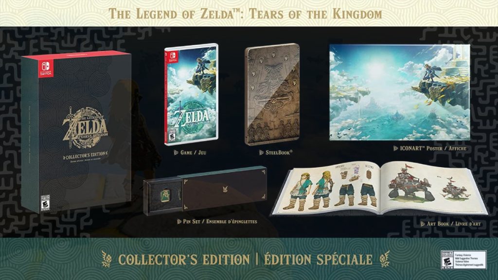 The Legend of Zelda Tears of the Kingdom Collectors Edition Amazon