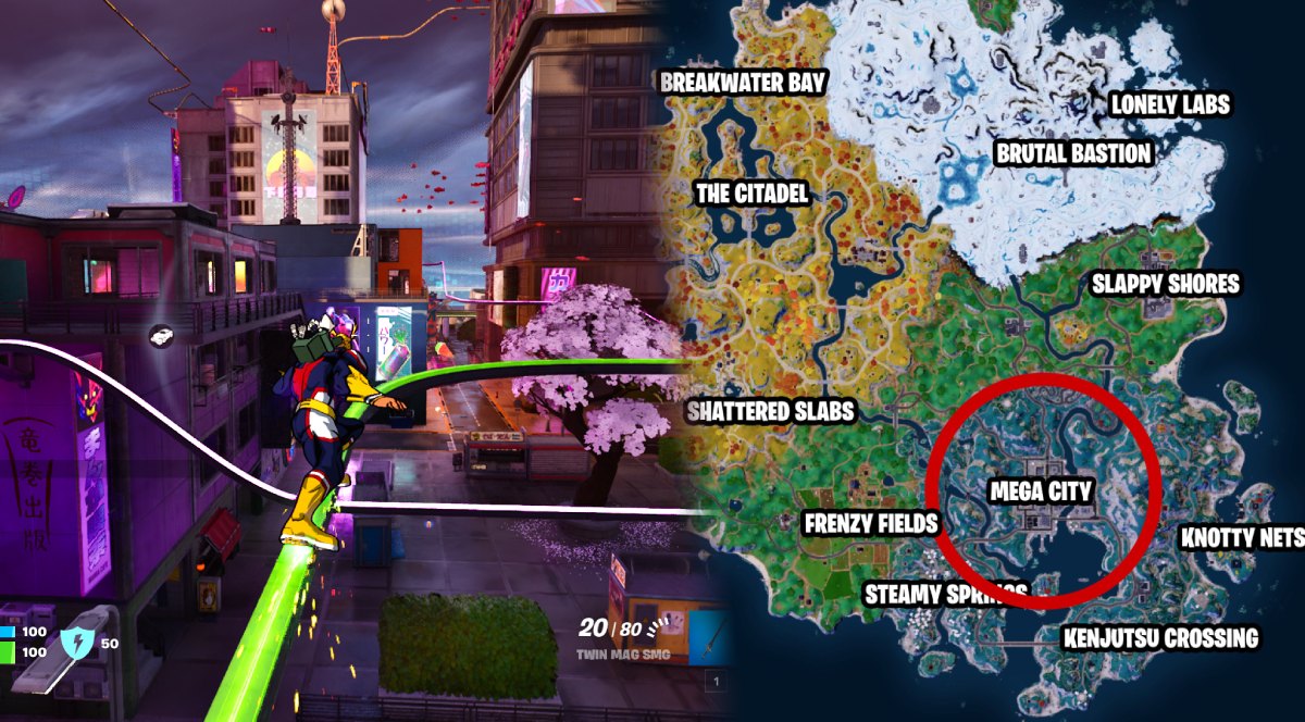 Where to Find All Grind Rail Locations in Fortnite