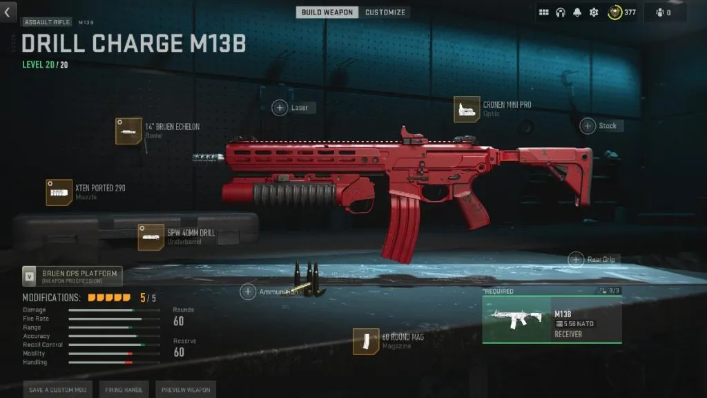 Best Drill Charge M13B Loadout Warzone 2