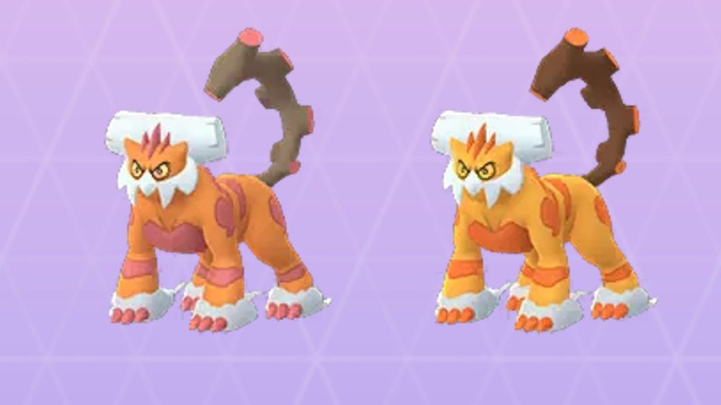 Normal and Shiny Therian Forme Landorus