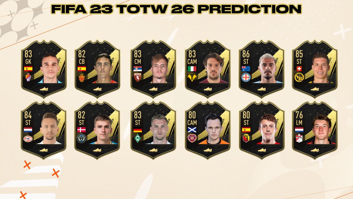 FIFA 23 TOTW 26 Predictions Subs and Reserves