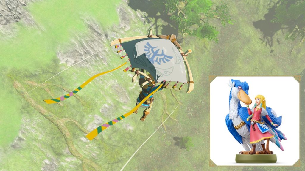 Zelda Tears of the Kingdom Zelda Loftwing Amiibo Reward