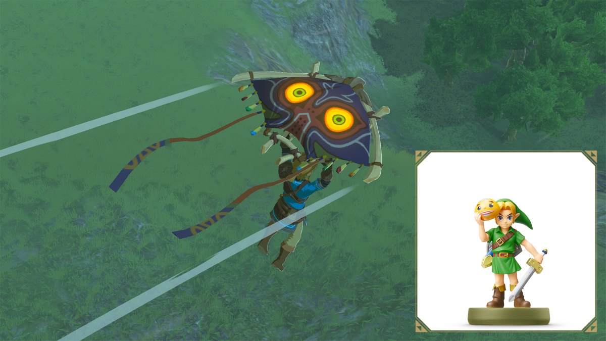 Zelda Tears of the Kingdom Majora's Mask Amiibo Reward
