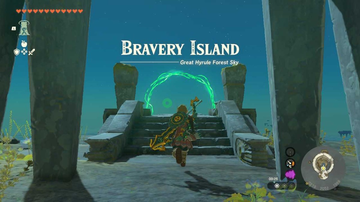 Bravery Island Zelda TOTK