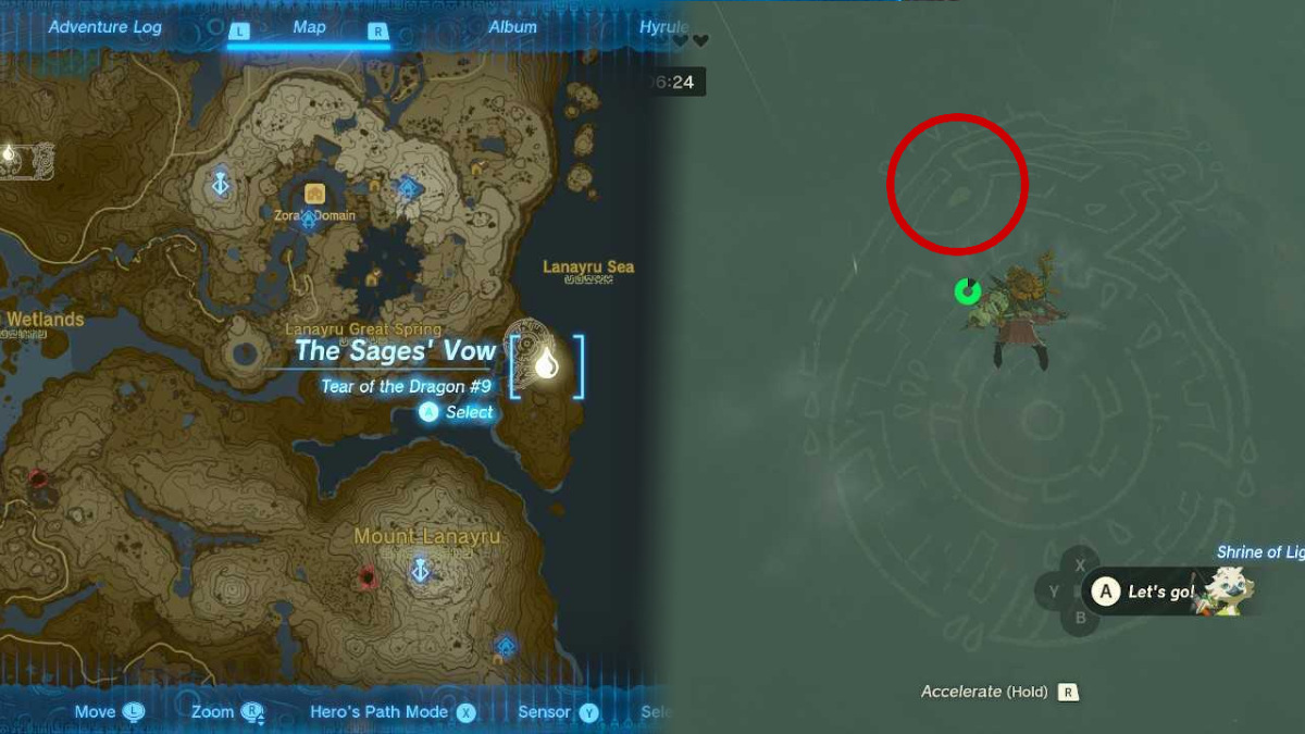 Dragon's Tear 9 Location - Zelda TOTK