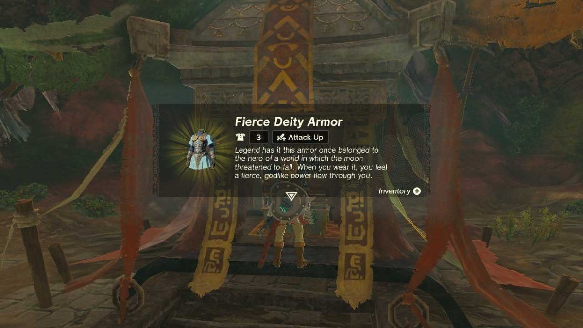 Get the Fierce Deity Armor Zelda TOTK