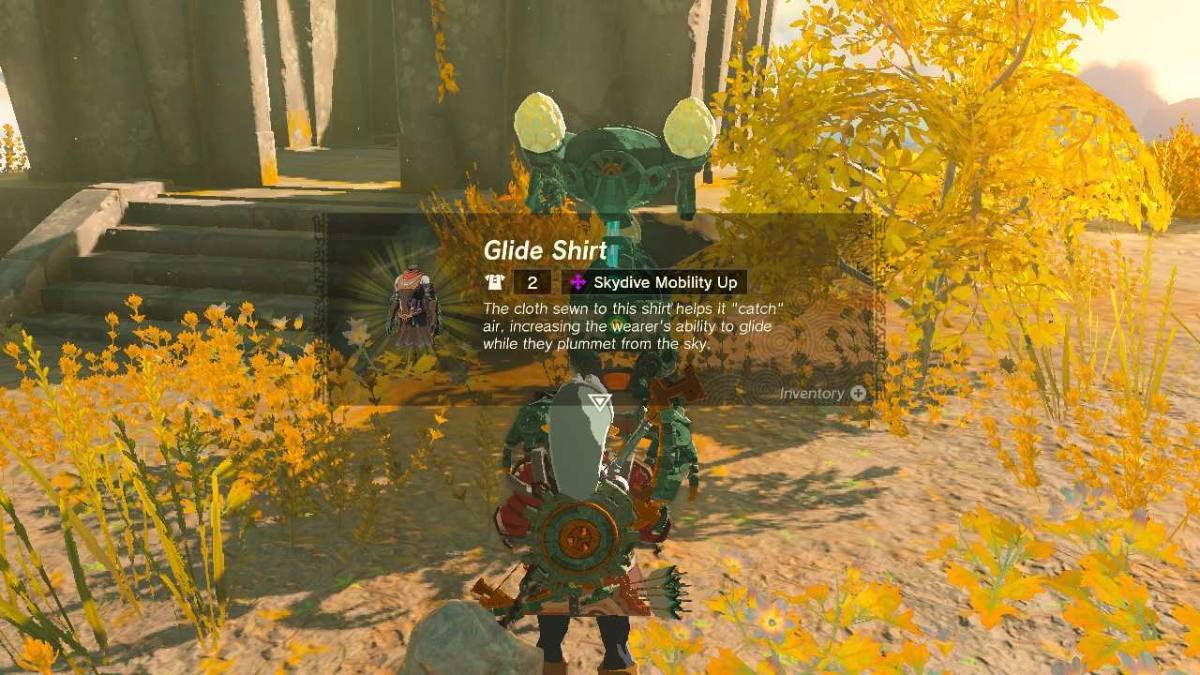 Glide Shirt Zelda TOTK