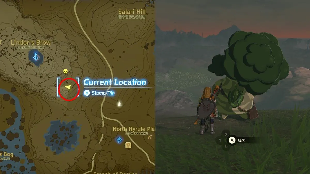 Hestu's first location near Lindor's Brow Skyview Tower