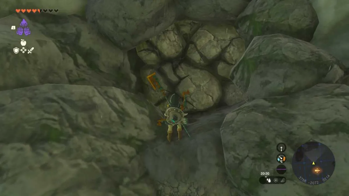 Hidden Shrine in Zelda TOTK