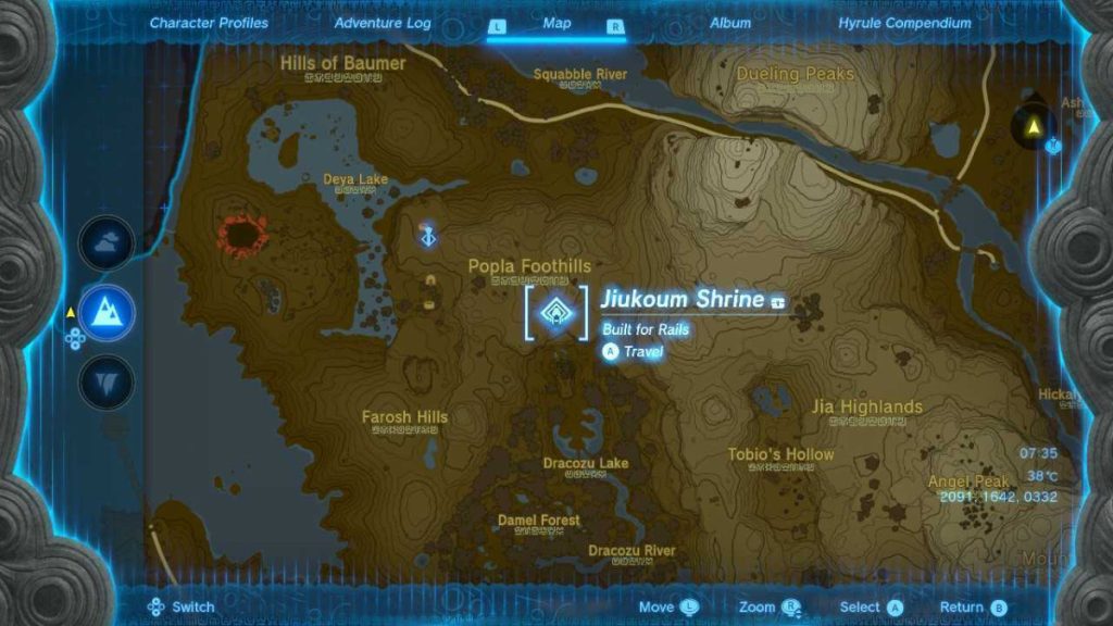 Jiukoum Shrine Location & Map