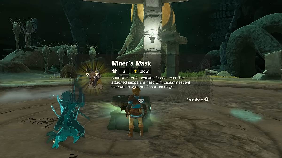 The Miner's Mask in TOTK