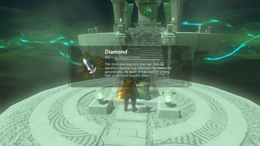 TOTK Diamond in a shrine chest