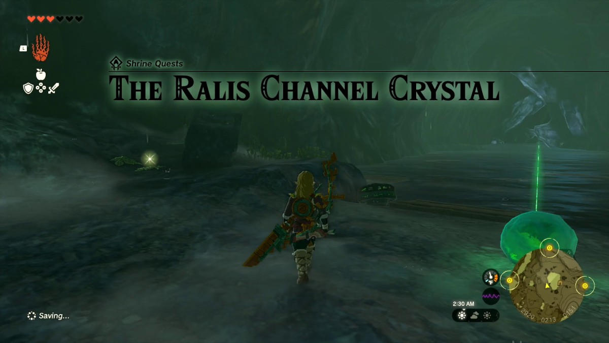 The Ralis Channel Crystal Shrine Quest The Legend of Zelda TOTK