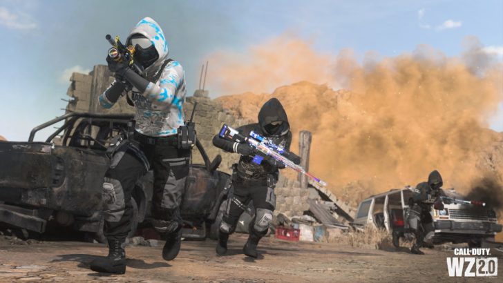 Warzone ranked three soldiers running from explosions