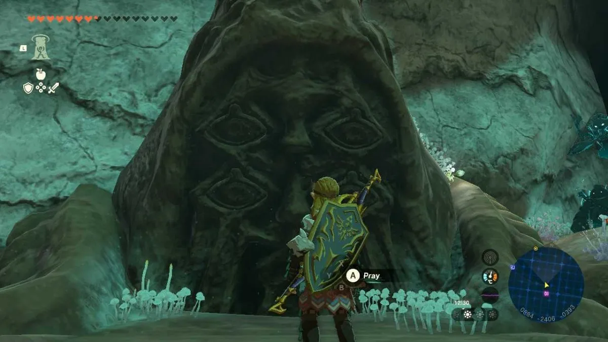 Wellspring of Courage Bargainer Statue Zelda TOTK