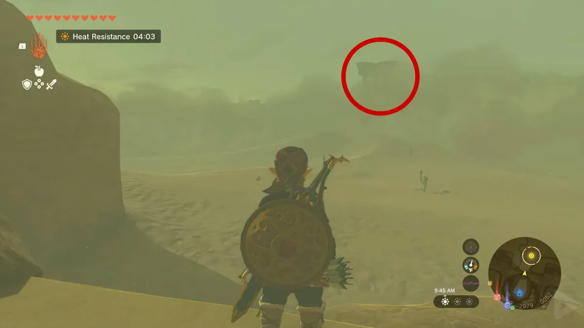 Where to Find Red Pillar Gerudo Desert Zelda Tears of the Kingdom
