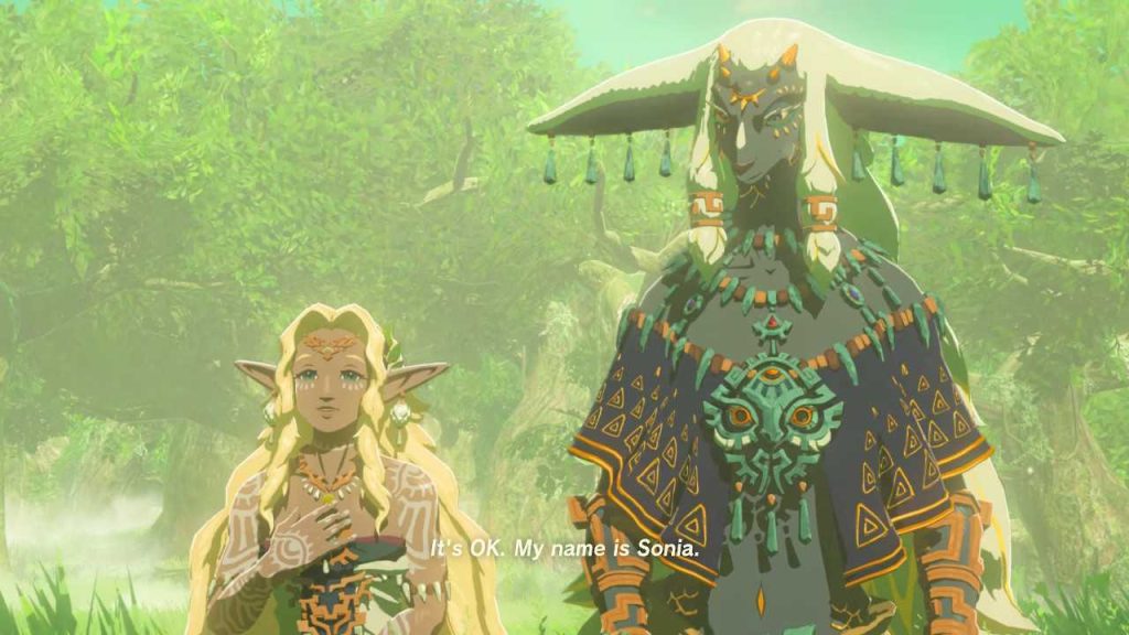 Who Is Sonia in The Legend of Zelda Tears of the Kingdom