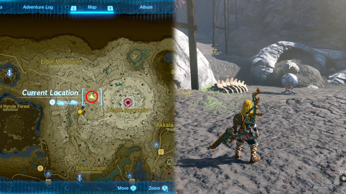 Zelda TOTK Rock Octorok Location and Map
