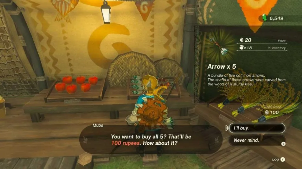 How to Get Arrows in Zelda TOTK