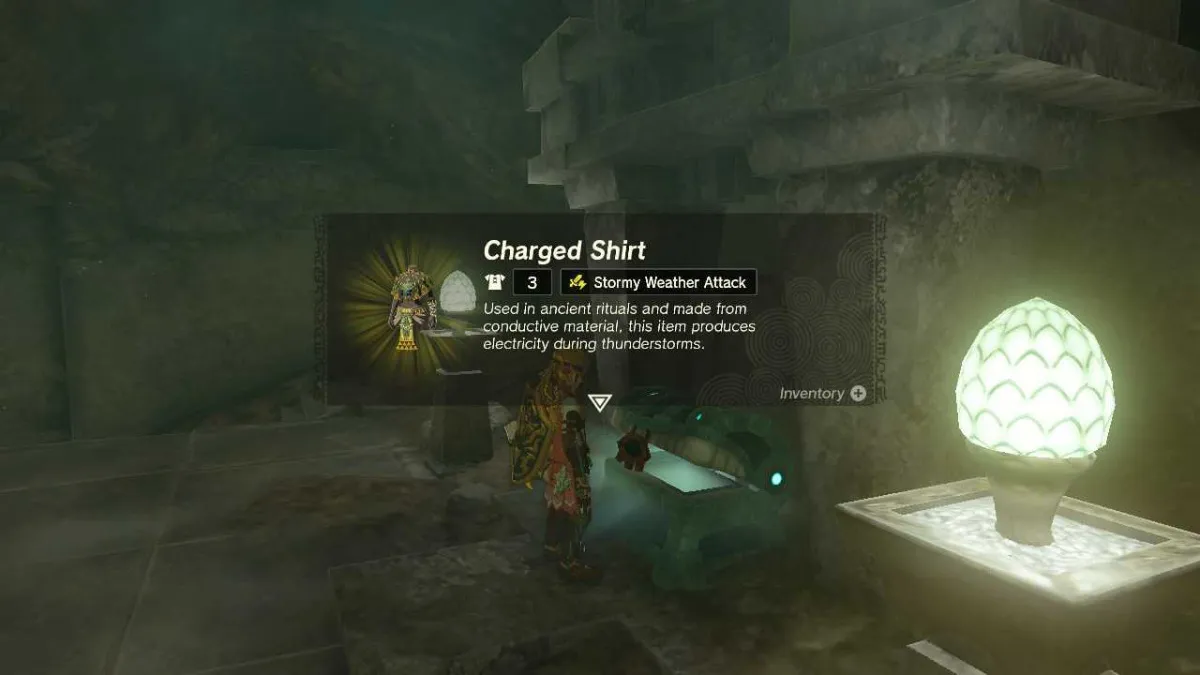 How to Get the Charged Shirt in Zelda TOTK