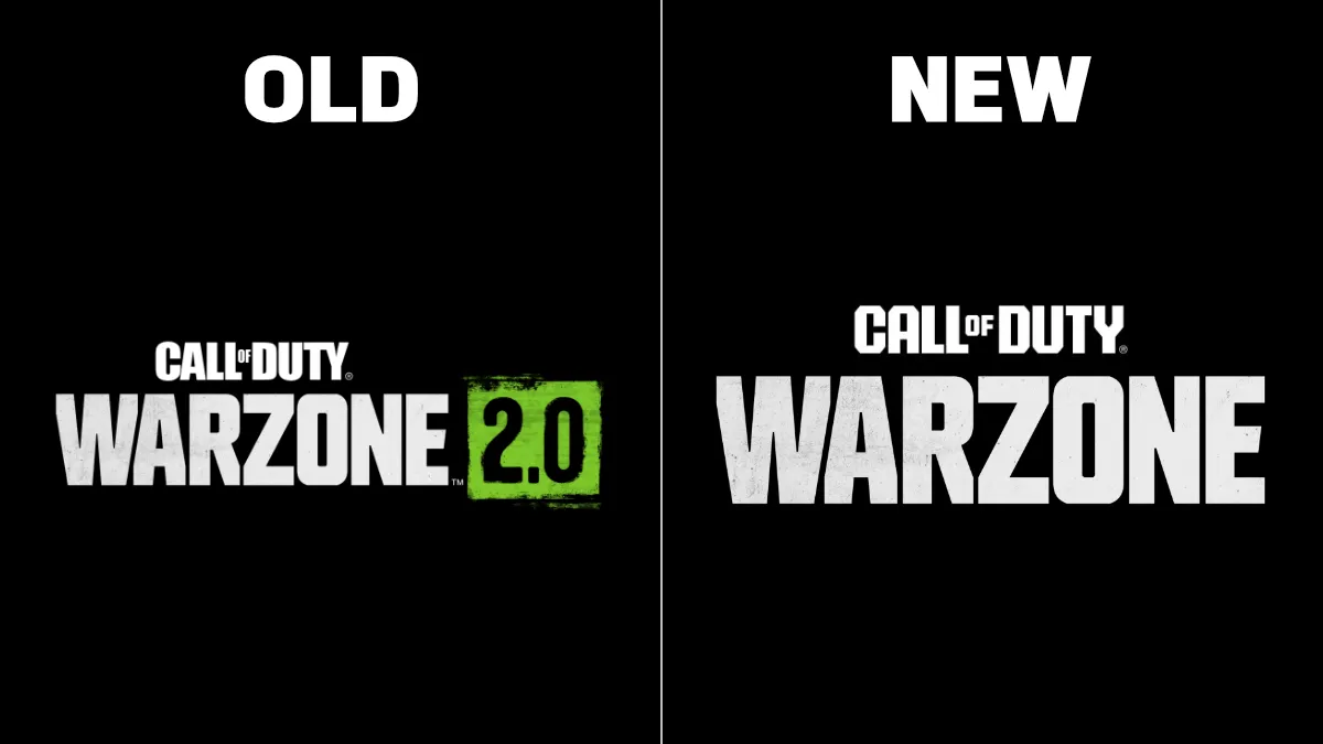 Old Warzone 2 Logo vs New Warzone Logo