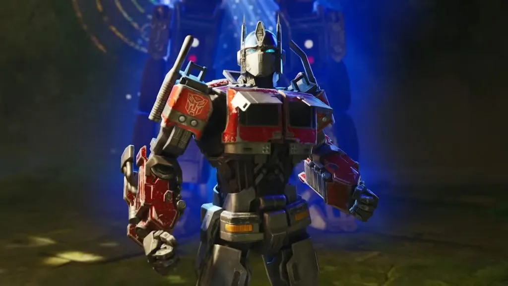 Transformers Optimus Prime in Fortnite