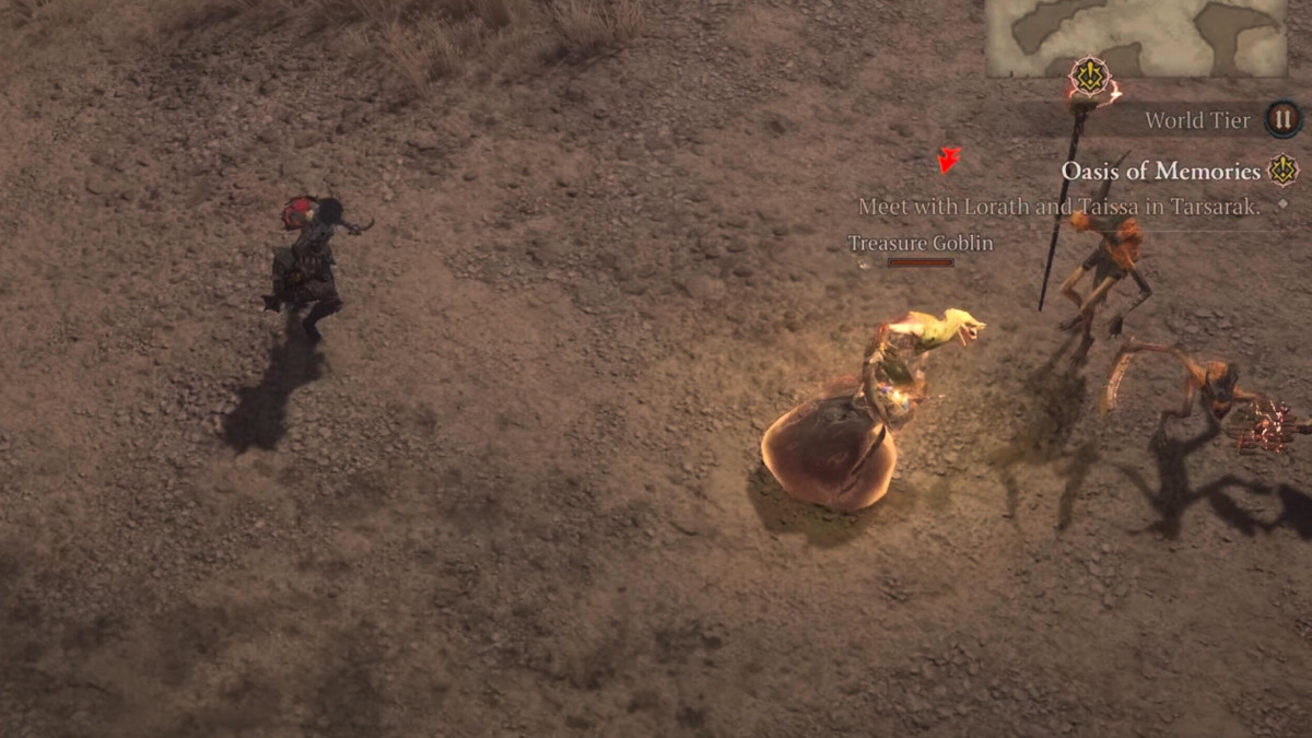 Treasure Goblin Fleeing Diablo 4
