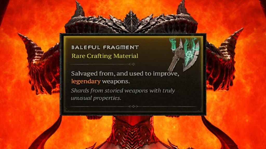 Where to Find Baleful Fragments in Diablo 4
