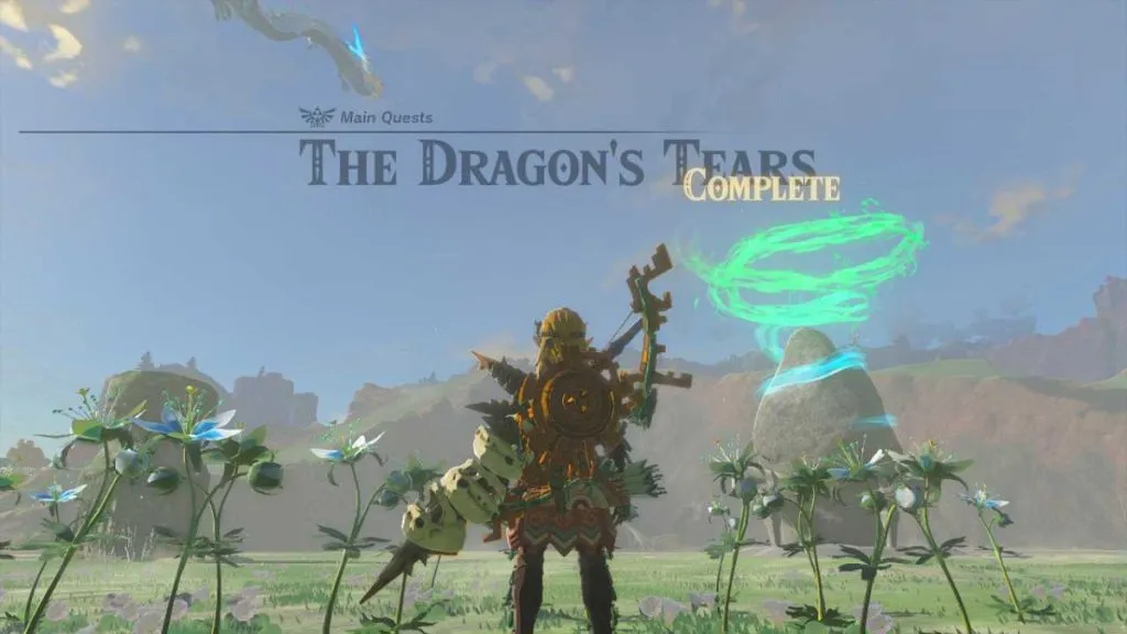Completing The Dragon's Tears in Zelda TOTK