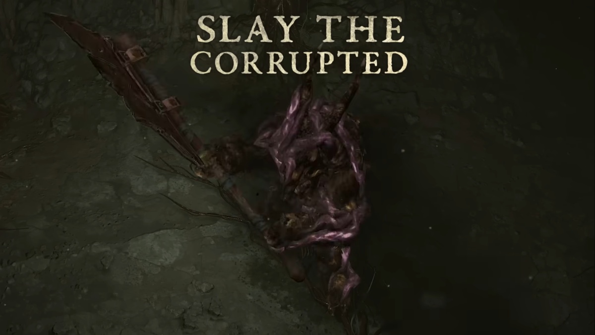 Fully Corrupted enemy in the Season of the Malignant gameplay trailer in Diablo 4 Season 1