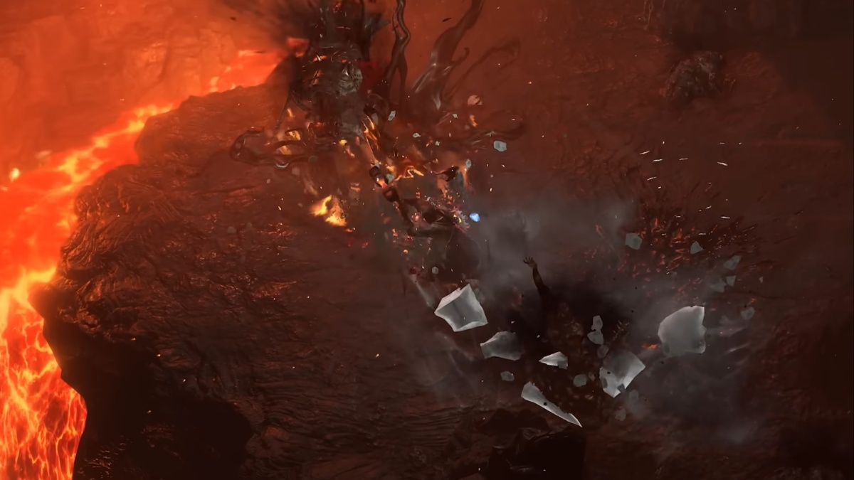layer using Malignant Power to defeat an enemy in the Season of the Malignant gameplay trailer in Diablo 4 Season 1