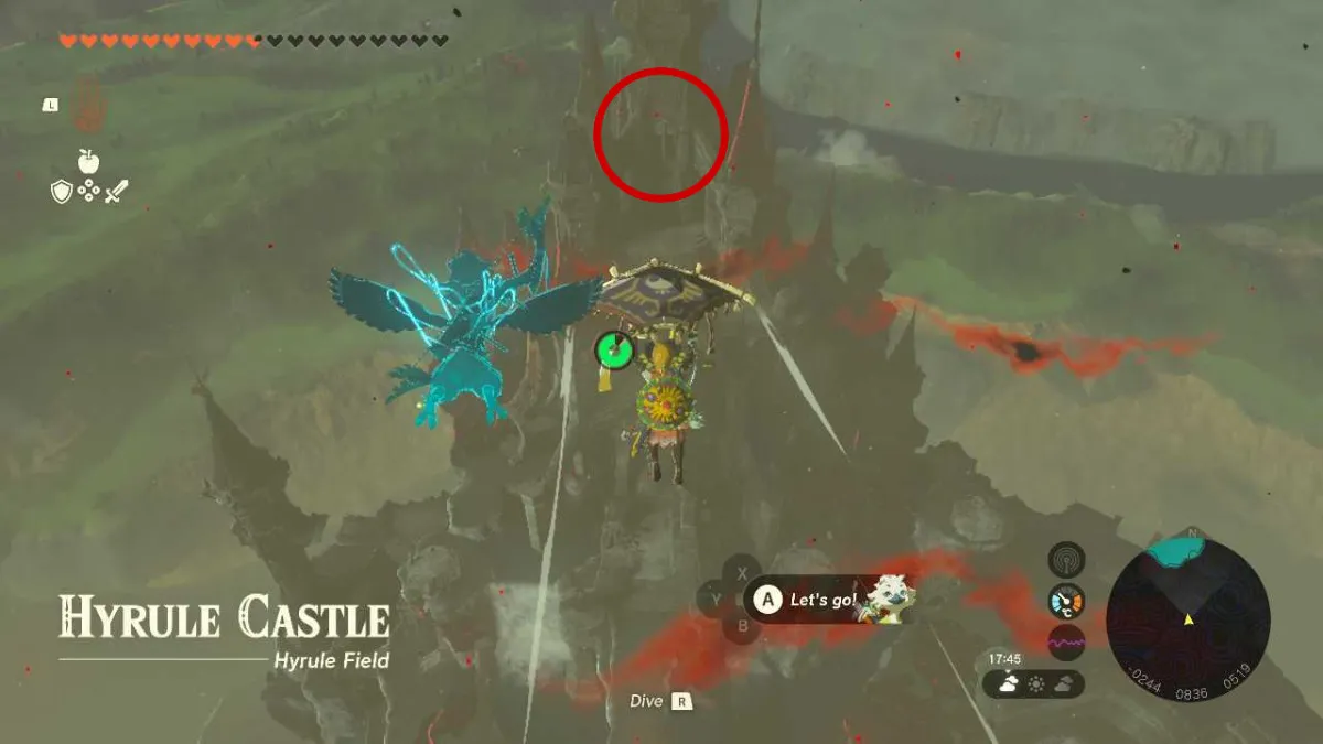 How to Get to the Throne Room Zelda TOTK