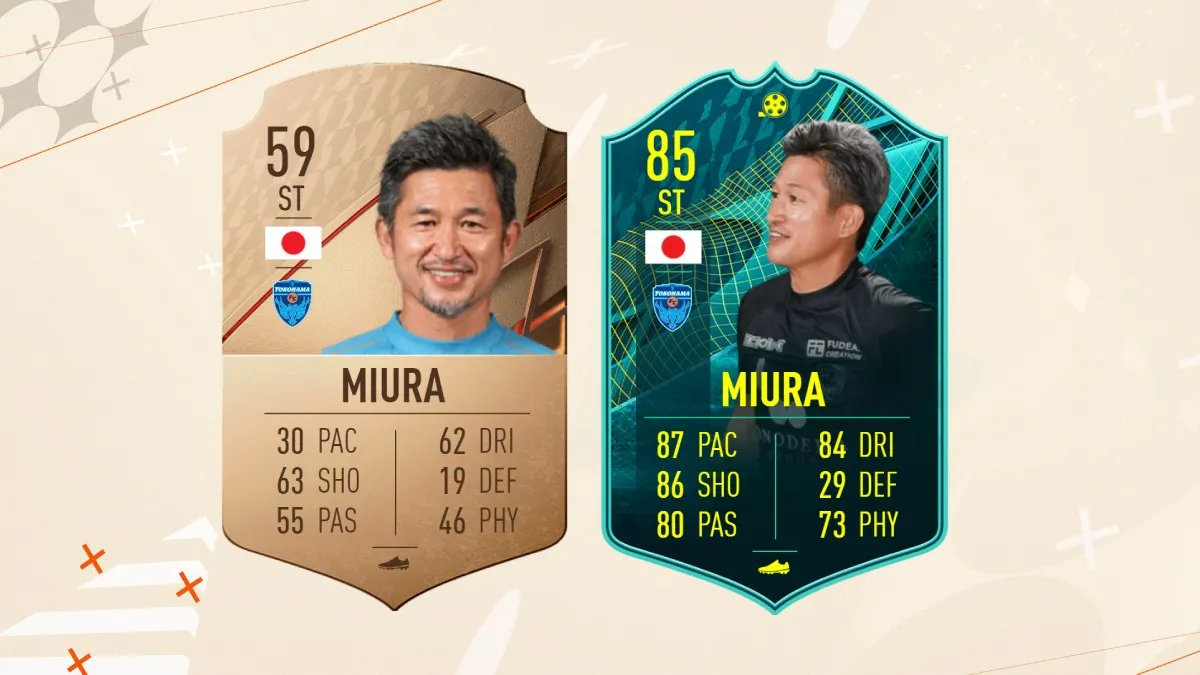 kazuyoshi miura in FIFA 22