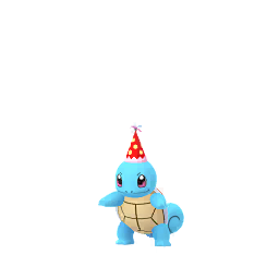 Party Hat Squirtle Pokemon GO