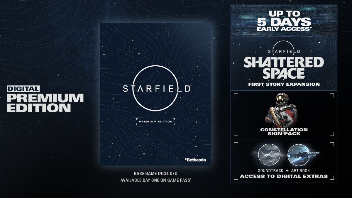 Starfield Premium Edition Pre Order